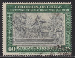 Chile 242 Abdication of O’Higgins 1945