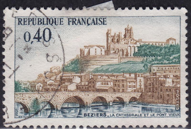 France 1220 Point Vreux, Brzeirs Cathedral Bridge 1968
