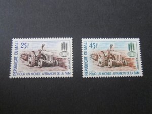 French Mali 1963 Sc 43-4 set MNH