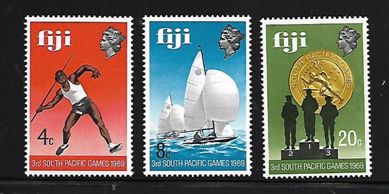 FIJI 280-282 MNH SOUTH PACIFIC GAMES 1969