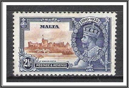 Malta #185 Silver Jubilee NG