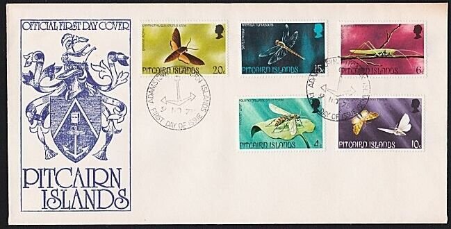 PITCAIRN 1975 Insects FDC..................................................a4379 