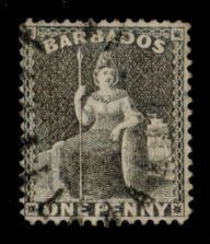 Barbados #51b used