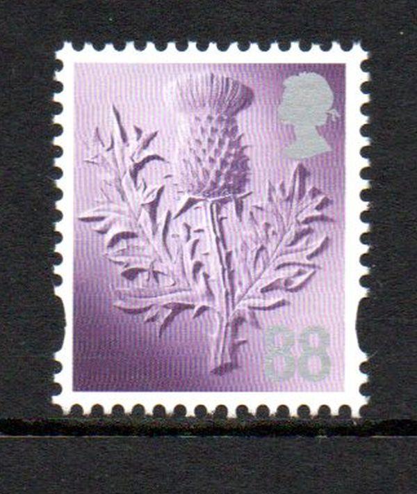 Great Britain Scotland Sc 42 2013 88p thistle stamp mint NH