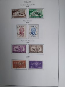 collection on pages Ireland 1958-68 CV $154