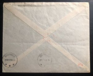 1935 Oslo Norway Airmail First Flight cover FFC To Stavanger