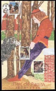 #3502b//j American Illustrators BGC FDC Set