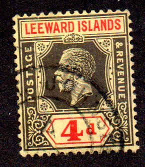 LEEWARD ISLANDS 73 USED SCV $24.00 BIN $9.60 ROYALTY