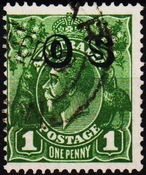 Australia. 1931 1d(Official) S.G.0129 Fine Used