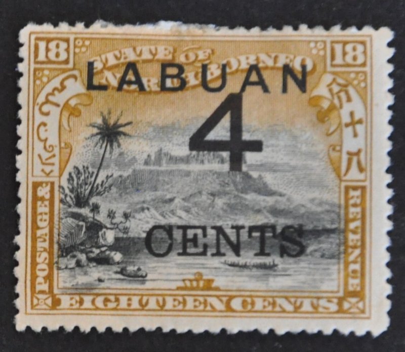 DYNAMITE Stamps: Labuan Scott #91 – MINT hr