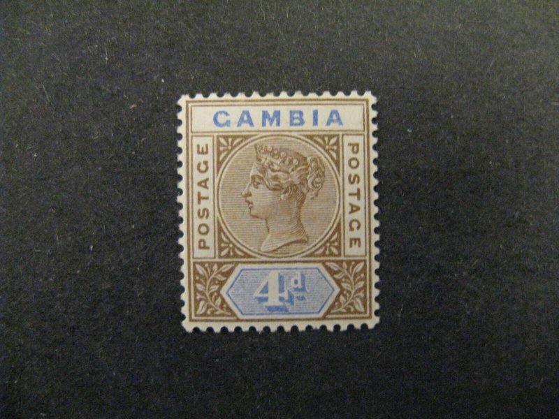 Gambia #25 Mint Hinged OG p2404.6259