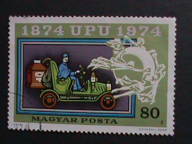 ​HUNGARY-CENTENARY OF UPU & WINERY FACTORY JUMBO LARGE  USE STAMPS VERY FINE