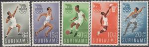 Suriname #B75-9 MNH F-VF CV $3.65