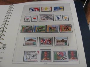 FRANCE MNH 1994-2000 LINDNER ALBUM COMPLETE W/SS &  BOOKLETS (95)