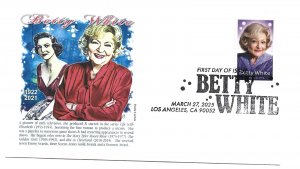 5976 Betty White Panda Cachets pictorial FDC