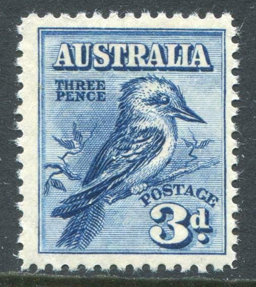 HERRICKSTAMP AUSTRALIA Sc.# 95 1928 Kookaburra Bird Mint NH