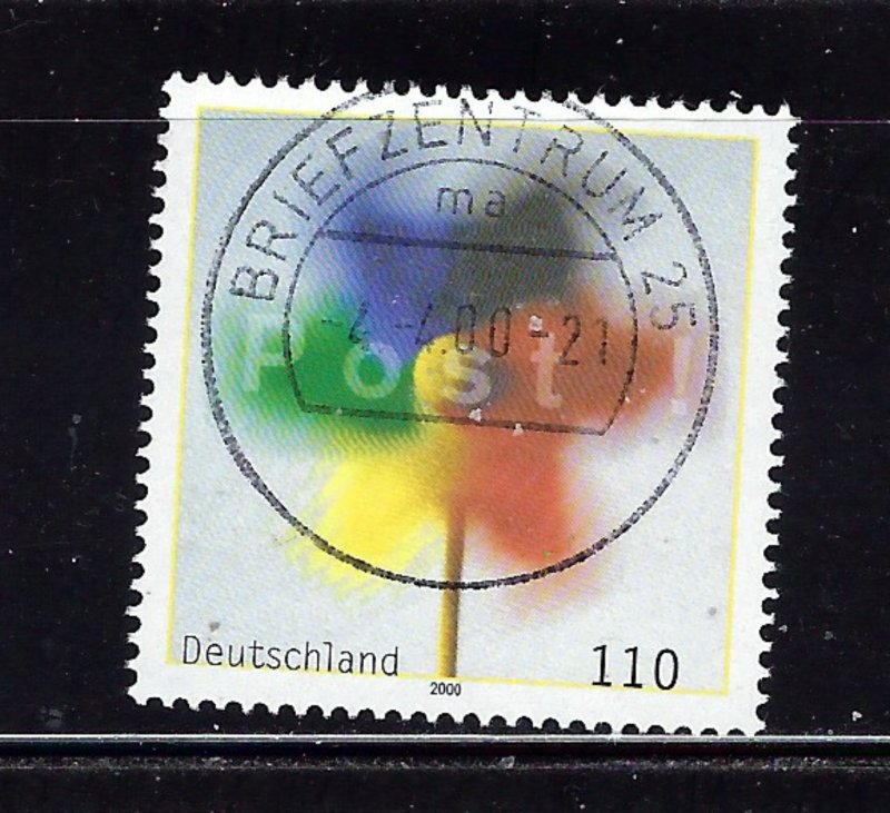 Germany 2078 Used 2000 Pin Wheel