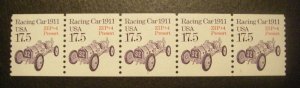 Scott 2262a, 17.5 cent Racing Car, PNC5 #1, MNH Transportation Beauty