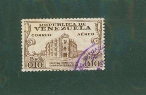 VENEZUELA C672 USED BIN $0.50