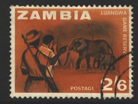 Zambia Sc#14 Used