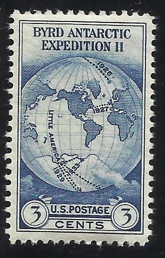 733 3c MNH VF Centering