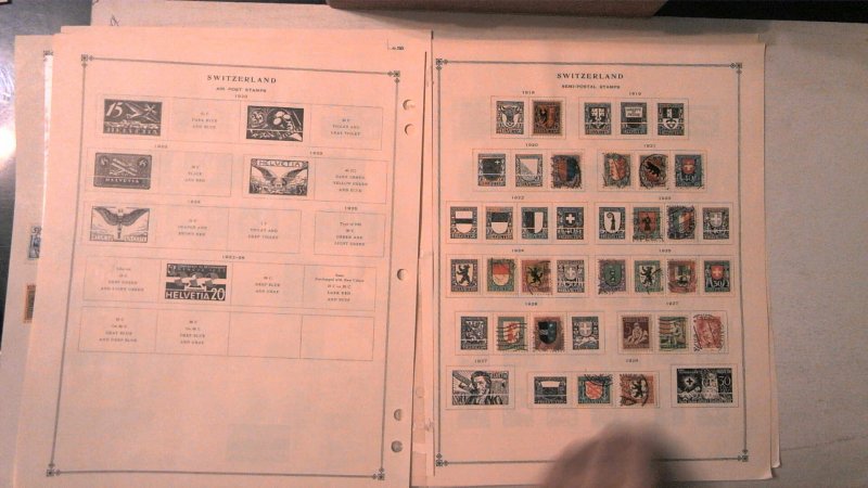 SWITZERLAND COLLECTION MINT/USED