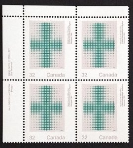 Canada 994 Plate Block UL VF MNH