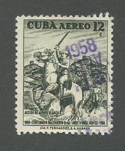 1958 Cuba Scott Catalog Number C181 Used