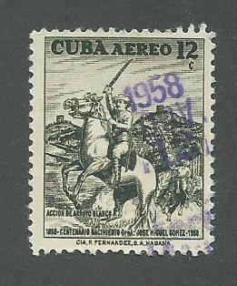 1958 Cuba Scott Catalog Number C181 Used