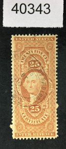 US STAMPS # R44c USED $ LOT #40343