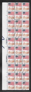 #1890 Used Plate Block Strip of 30