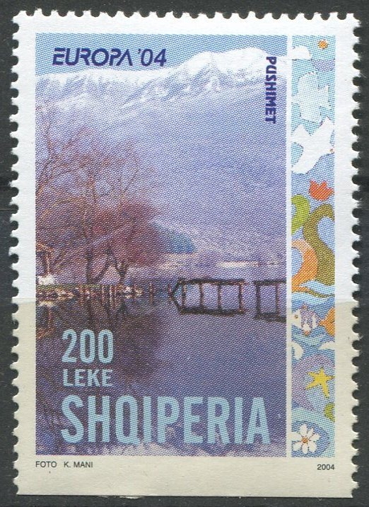 albania Sc#2730 MNH, , Europa (C.E.P.T.) 2004 - Holidays (2004)