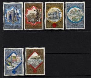 Russia Scott B121-26 Scenes! MNH! 