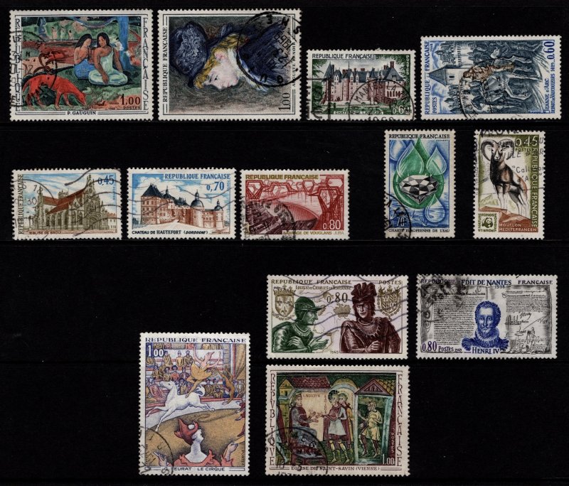 France 1968-69 various commemoratives [Used]