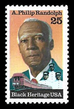 PCBstamps   US #2402 25c A.P. Randolph, Black Heritage, MNH, (53)