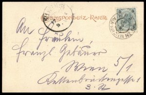 Austria 1901 KuK Fahrendes Postamt FPA6 Train Railway Mobile Post Office G79331