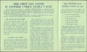 US FDC #1324 Artcraft Atlas Chem Cachet US Pavilion, Montreal, Canada EXPO 67