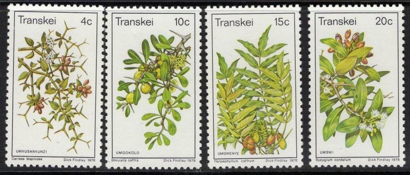 TRANSKEI SG41/4 1978 WILD FRUITS MNH 