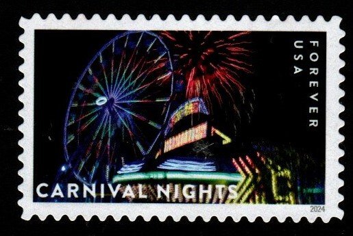 New2024 - (68c) - Carnival Nights - 7 of 10 - USED