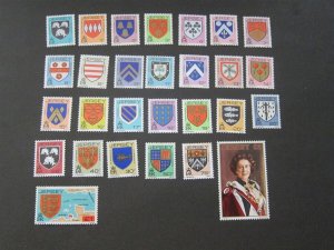 Jersey 1981 Sc 246-68,381-88 set MNH