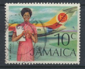 Jamaica  SG 352  Air Jamaica Hostess dark shade  VC10 Aircraft  SC# 351  Used...