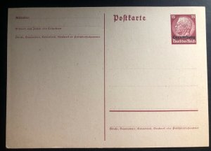 Mint Original Luxembourg Germany Postal Stationary Postcard Overprints