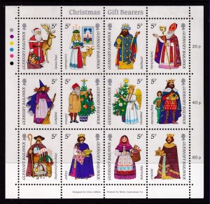 Guernsey 319 Christmas Souvenir Sheet MNH VF