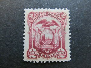 A4P46F47 Ecuador 1881 2c mh*