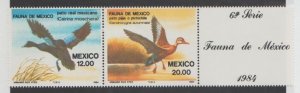 Mexico Scott #1347a Stamp - Mint NH Pair