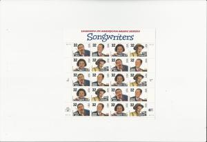 Songwriters Scott #3103a