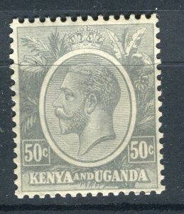 BRITISH KUT; 1922 early GV portrait issue Mint Hinged Shade of 50c. value