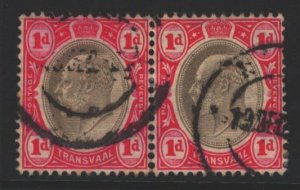 Transvaal Sc#269 Used Pair