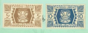 Wallis & Futuna Islands #127-8  Multiple