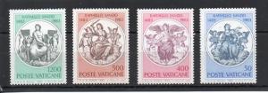 Vatican 725-728 MNH